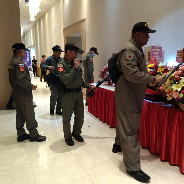 บริษัท รักษาความปลอดภัย เอชไอพี คลาวด์ จำกัด ดูแล รักษาความปลอดภัย ในงานสำคัญระดับนานาชาติ