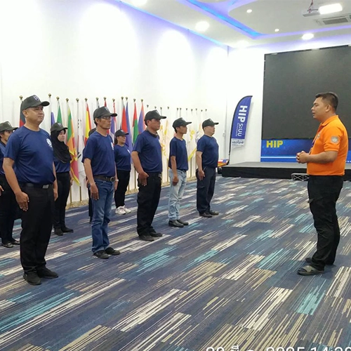 HIPCloud เข้าร่วมอบรมหลักสูตรครูฝึกซ้อมดับเพลิงและการปฏิบัติงานของหน่วยงาน รปภ.