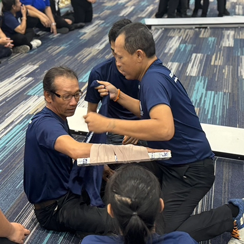HIPCloud เข้าร่วมอบรมหลักสูตรครูฝึกซ้อมดับเพลิงและการปฏิบัติงานของหน่วยงาน รปภ.